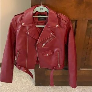 Red Leather Jacket